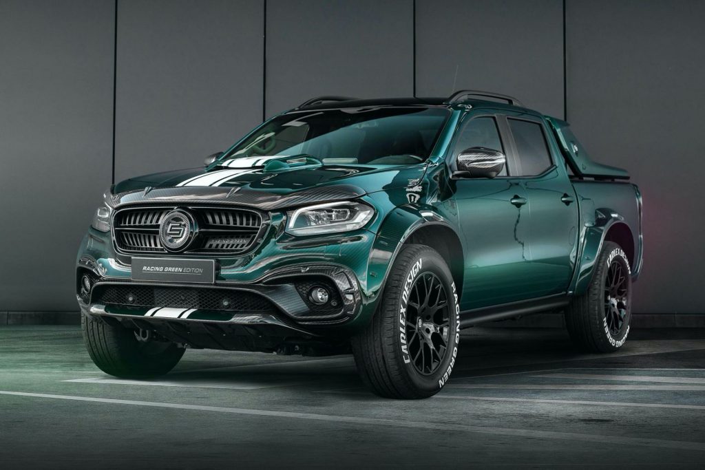 Carlex Design เนรมิตร Benz X-Class ให้กลายเป็นสายเขียว ทีมาในรูปแบบเรซซิ่งอิดิชั่น