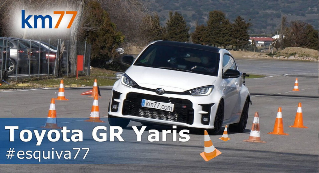 Toyota GR Yaris ถูกจับมาทดสอบ Moose Test ด้วยความเร็ว 80 กม./ชม.
