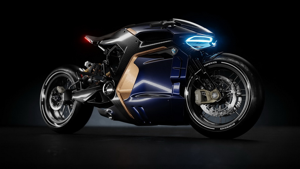 BMW Motorcycle Concept ที่ฉีกทุกกฏการออกแบบมอเตอร์ไซค์