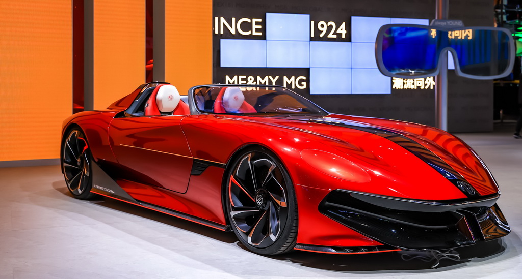 เอ็มจี เปิดตัวรถต้นแบบแห่งโลกอนาคต “MG Cyberster” ในงาน Shanghai Auto Show 2021