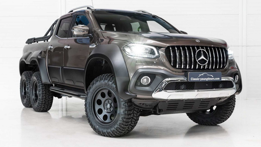 Mercedes X-Class 6 ล้อ เทอร์โบดีเซล V6 ขนาด 3.0 ลิตร 255 แรงม้า ที่มีคนซื้อไปใช้จริง!