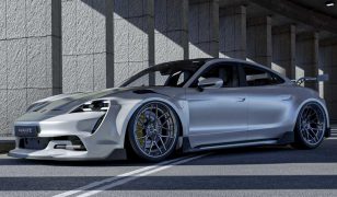 รถพลังไฟฟ้าก็ดุได้ Porsche Taycan มาพร้อมชุดแต่งของ 911 GT3 RS!!