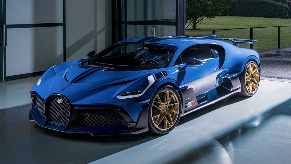 Bugatti Divo คันสุดท้ายคลอดแล้ว พร้อมตัวถังสีน้ำเงิน