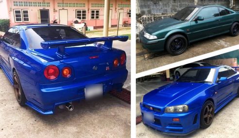 ช่างไทยดังไกลถึงต่างแดน เมื่อจับ Rover 200 Coupé มาแปลงร่างเป็น GT-R R34