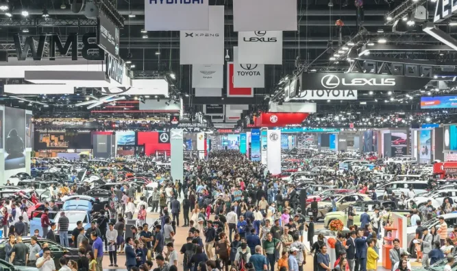 ครึ่งทาง “บางกอก มอเตอร์โชว์” ผู้บริโภคแห่ตอบรับรถ xEV ดันยอดจองโต 29%
